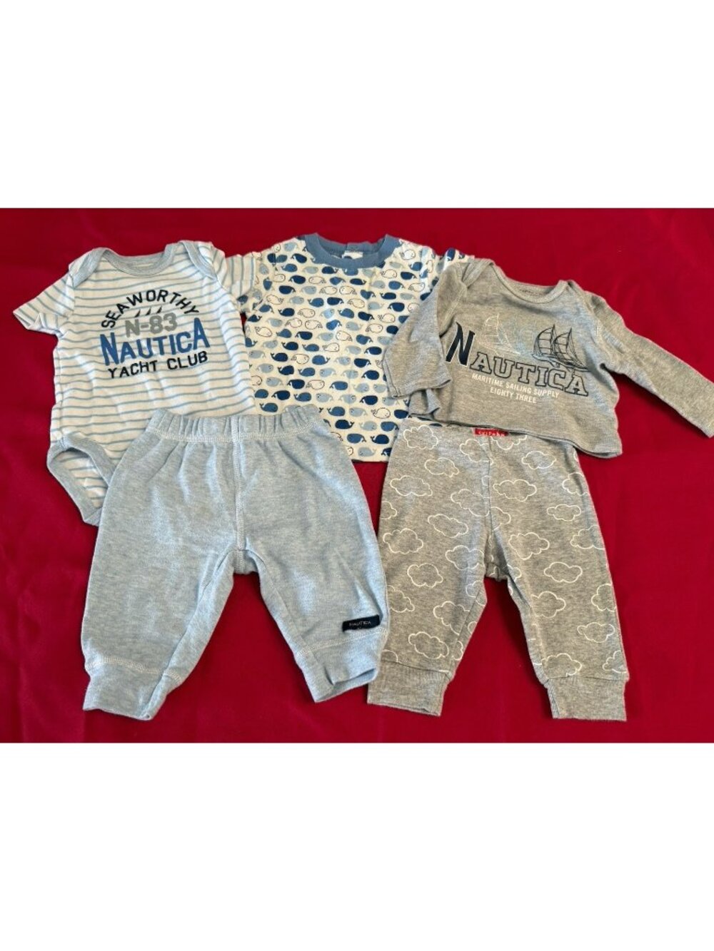 Bundle Baby Boy 5 Pieces Size 0-3 Months - Picture 1 of 6
